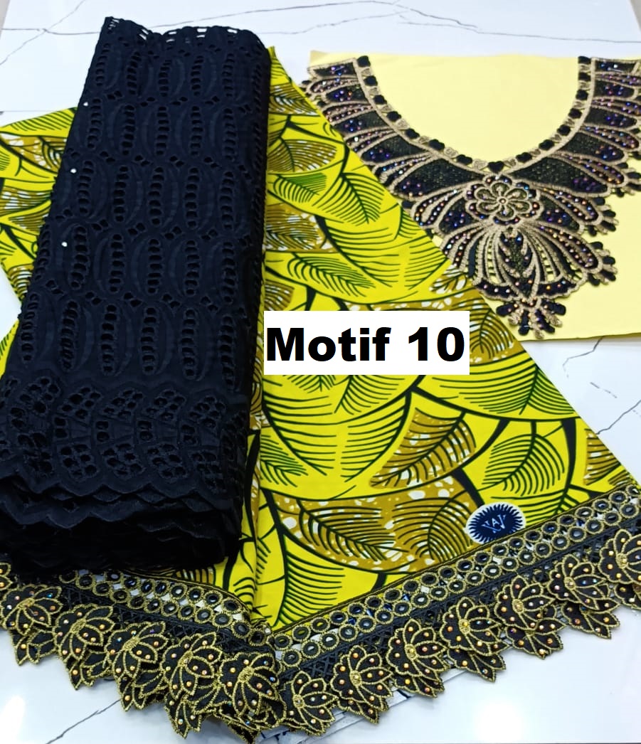 DUO PAGNES BRODÉS + DRY LACE 10