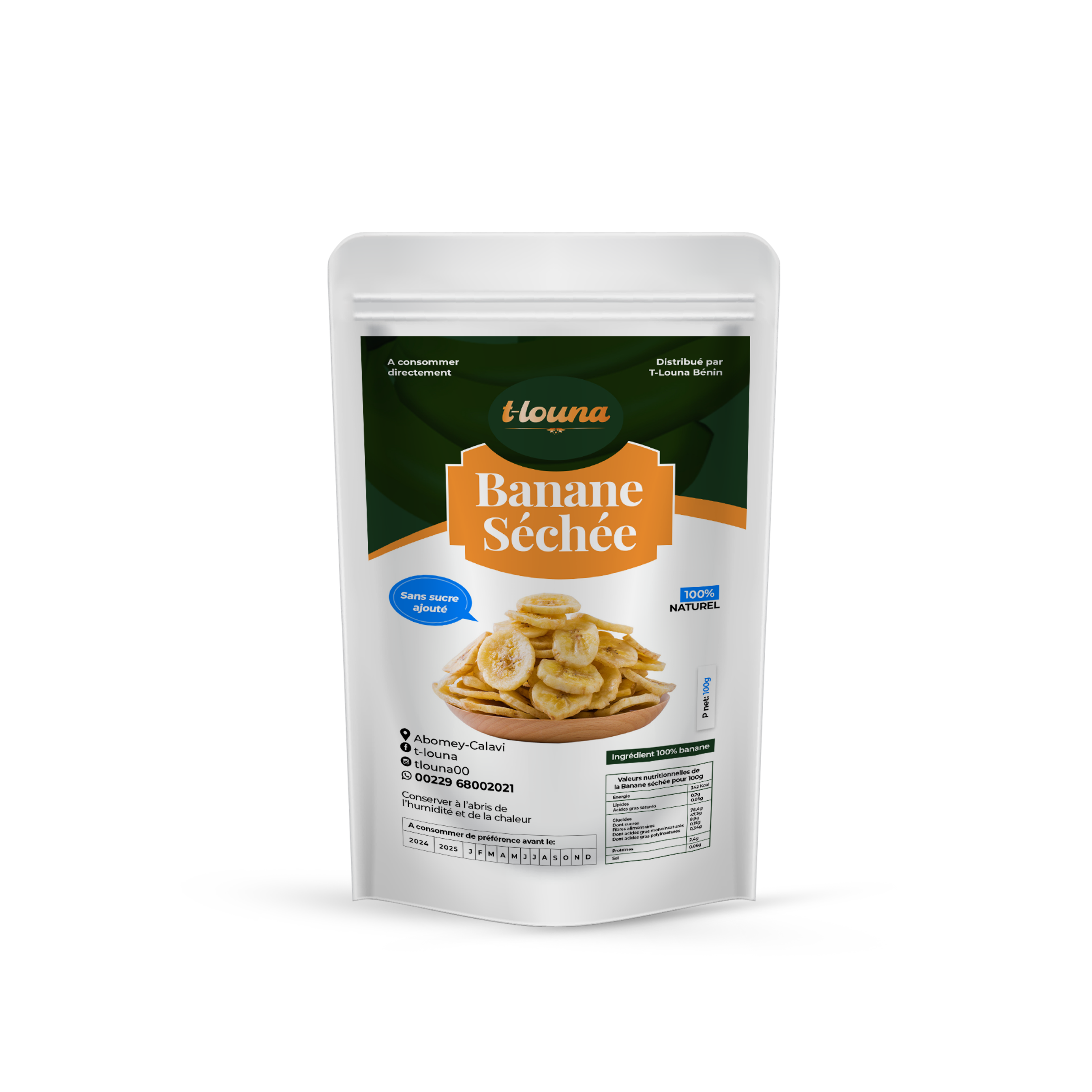Banane Séché T-louna