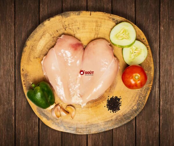 Blanc de poulet de poulet local